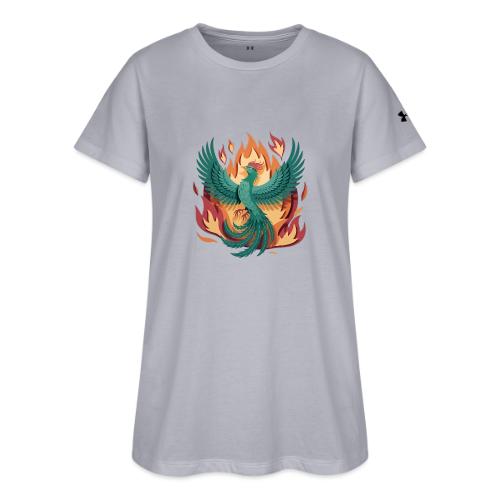 Phoenix Rising Mythical Fire Bird Fantasy Design - Under Armour Women's Athletic 2.0 T-Shirt