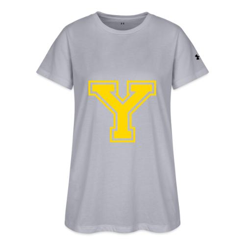 Letter Y – Capital Athletic Alphabet Monogram - Under Armour Women's Athletic 2.0 T-Shirt