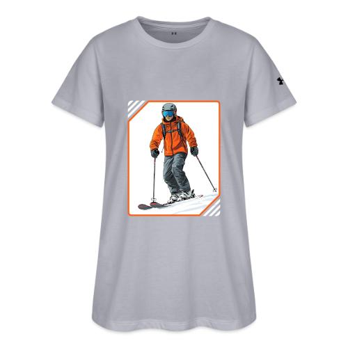 Skiing Thrill Ride - Under Armour Women's Athletic 2.0 T-Shirt