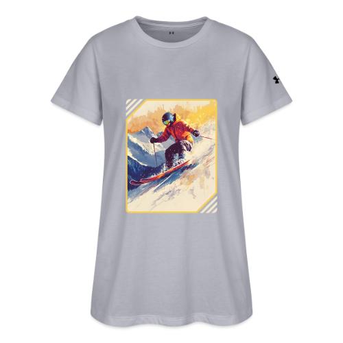 Skiing Through Snow Dreams - Under Armour Women's Athletic 2.0 T-Shirt