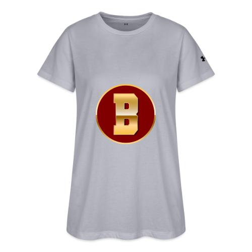 Letter B – Capital Varsity Alphabet Monogram - Under Armour Women's Athletic 2.0 T-Shirt