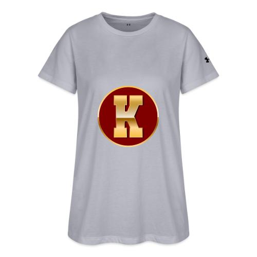 Letter K – Capital Varsity Alphabet Monogram - Under Armour Women's Athletic 2.0 T-Shirt