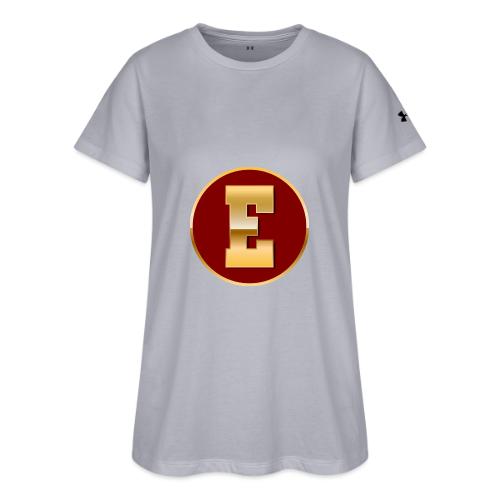 Letter E – Capital Varsity Alphabet Monogram - Under Armour Women's Athletic 2.0 T-Shirt