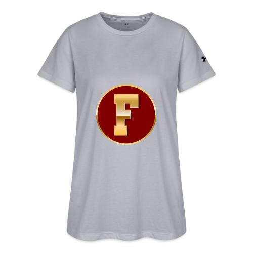 Letter F – Capital Varsity Alphabet Monogram - Under Armour Women's Athletic 2.0 T-Shirt
