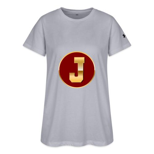 Letter J – Capital Varsity Alphabet Monogram - Under Armour Women's Athletic 2.0 T-Shirt