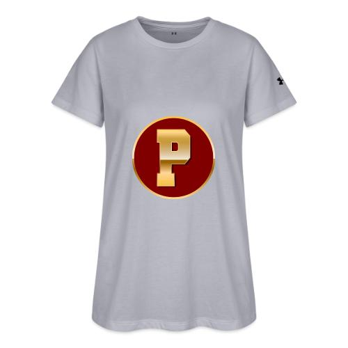 Letter P – Capital Varsity Alphabet Monogram - Under Armour Women's Athletic 2.0 T-Shirt