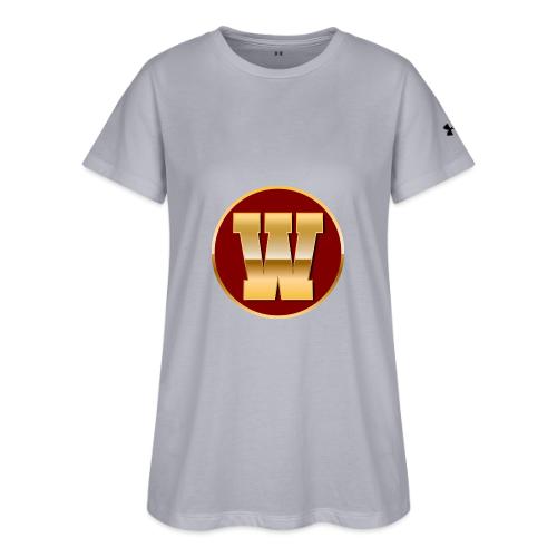 Letter W – Capital Varsity Alphabet Monogram - Under Armour Women's Athletic 2.0 T-Shirt