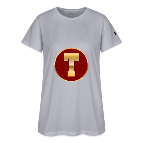 Letter T – Capital Varsity Alphabet Monogram - Under Armour Women's Athletic 2.0 T-Shirt