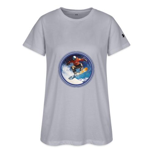 Snowboarding Rush - Under Armour Women's Athletic 2.0 T-Shirt