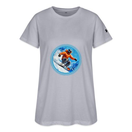 Snowboarding Motion - Under Armour Women's Athletic 2.0 T-Shirt