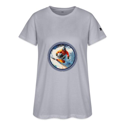 Snowboarding Rebel - Under Armour Women's Athletic 2.0 T-Shirt