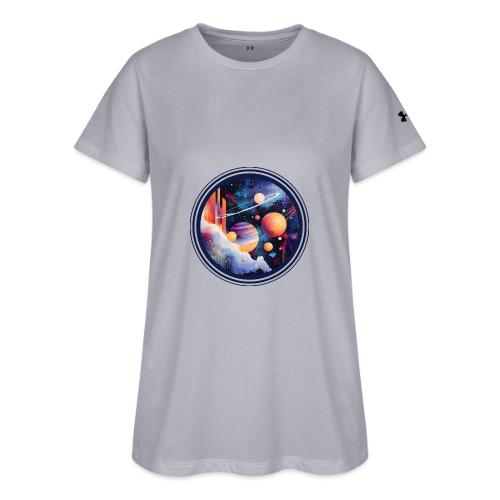 Floating Planetscape - Under Armour Women's Athletic 2.0 T-Shirt