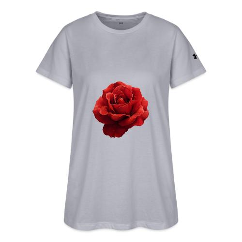 Rose: Crimson Dew Bloom - Under Armour Women's Athletic 2.0 T-Shirt