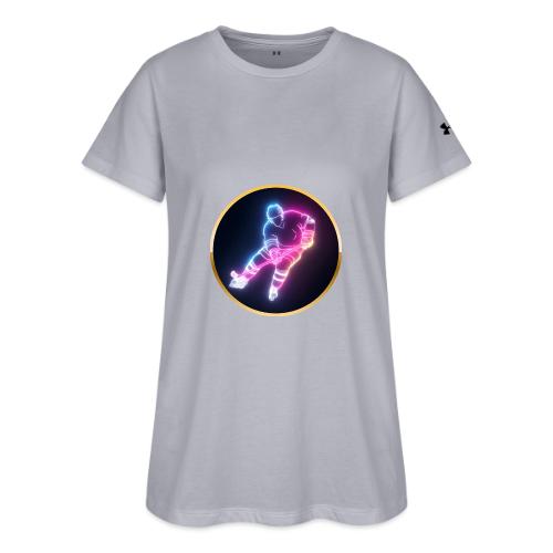 Hockey: Neon Ice Striker - Under Armour Women's Athletic 2.0 T-Shirt
