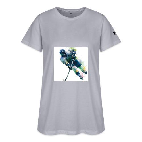 Hockey: Frozen Motion - Under Armour Women's Athletic 2.0 T-Shirt