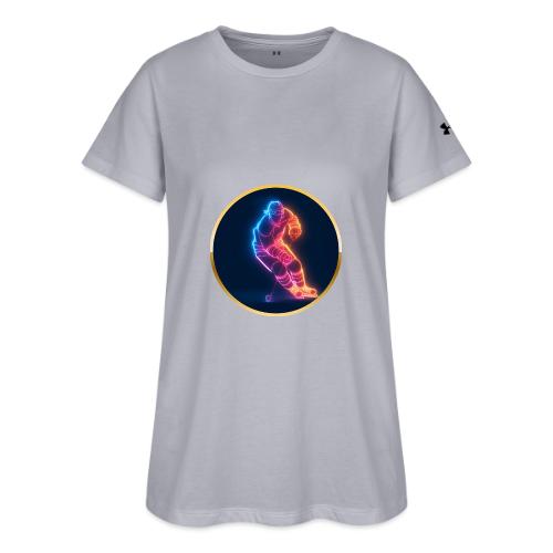 Hockey: Neon Hockey Sketch - Under Armour Women's Athletic 2.0 T-Shirt