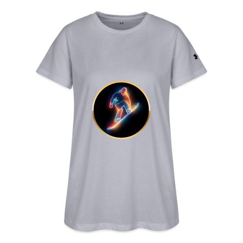 Golden Neon Snowboard - Under Armour Women's Athletic 2.0 T-Shirt