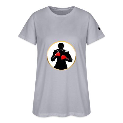 Boxing: Golden Ring Fighter - Under Armour Women's Athletic 2.0 T-Shirt
