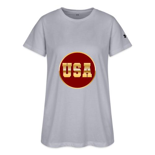 Golden USA Seal - Under Armour Women's Athletic 2.0 T-Shirt