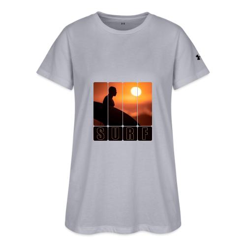 Surfing: Sunset Surf Panels - Under Armour Women's Athletic 2.0 T-Shirt