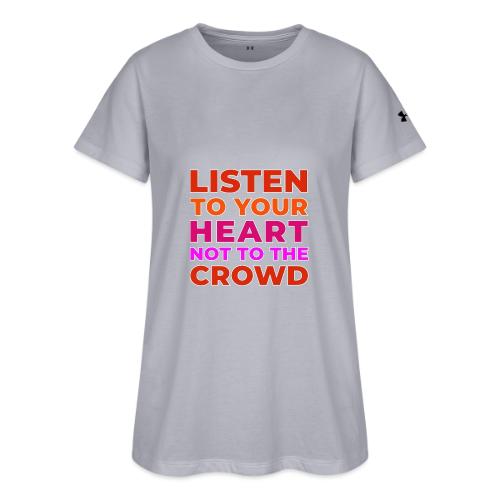 Heart Over Hype - Under Armour Women's Athletic 2.0 T-Shirt