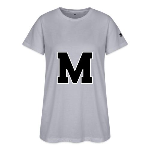 Varsity Letter M Collegiate Alphabet Art - Under Armour Women's Athletic 2.0 T-Shirt