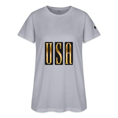 USA Gold Monolith - Under Armour Women's Athletic 2.0 T-Shirt