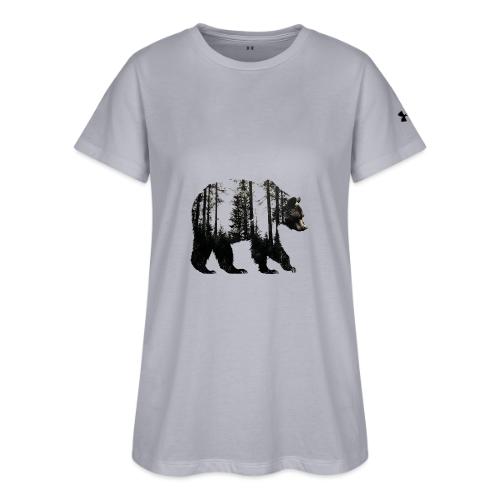Evergreen Bear Silhouette - Under Armour Women's Athletic 2.0 T-Shirt
