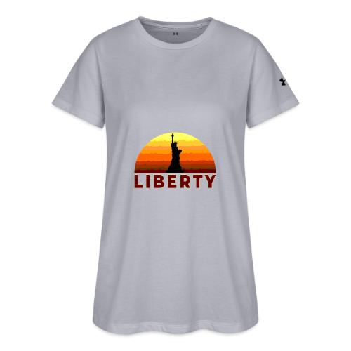 USA: Sunset Liberty Bold - Under Armour Women's Athletic 2.0 T-Shirt