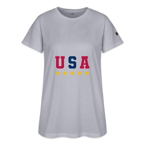 USA Varsity Stars - Under Armour Women's Athletic 2.0 T-Shirt