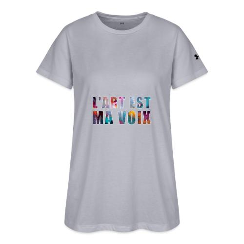 Art is my voice - Under Armour Women's Athletic 2.0 T-Shirt