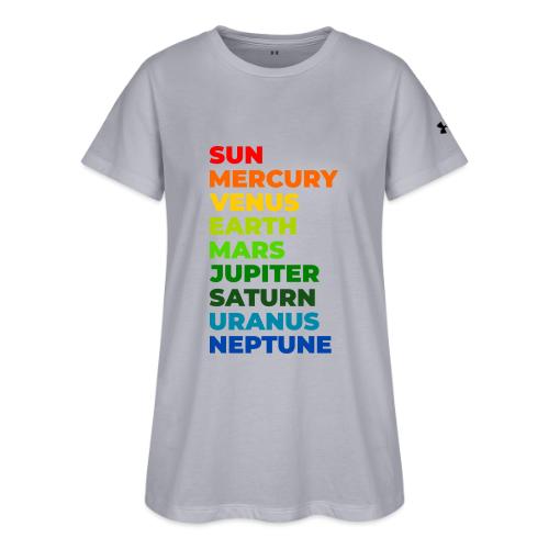 Color the solar system - Under Armour Women's Athletic 2.0 T-Shirt