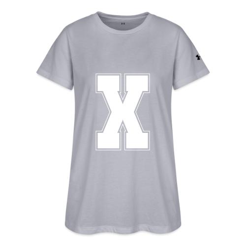 White Letter X – Varsity Alphabet Monogram - Under Armour Women's Athletic 2.0 T-Shirt