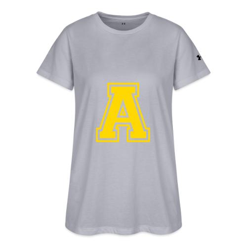 Letter A – Capital Athletic Alphabet Monogram - Under Armour Women's Athletic 2.0 T-Shirt