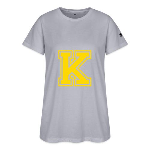 Letter k – Capital Athletic Alphabet Monogram - Under Armour Women's Athletic 2.0 T-Shirt