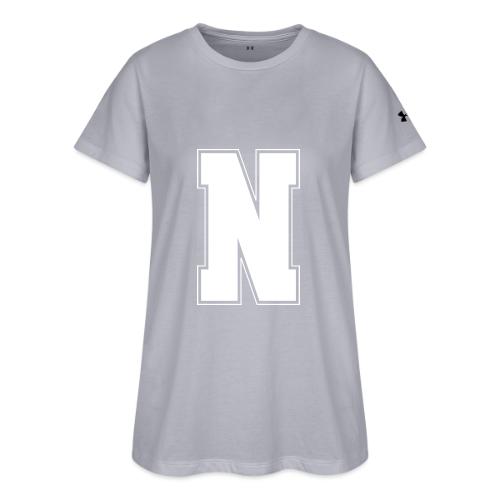 White Letter N – Varsity Alphabet Monogram - Under Armour Women's Athletic 2.0 T-Shirt