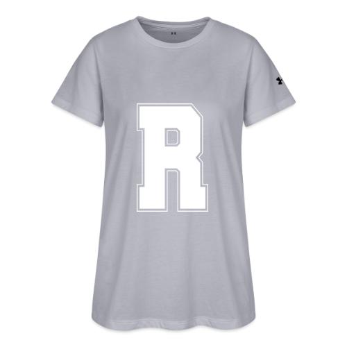 White Letter R – Varsity Alphabet Monogram - Under Armour Women's Athletic 2.0 T-Shirt