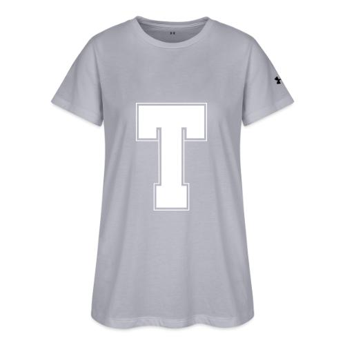 White Letter T – Varsity Alphabet Monogram - Under Armour Women's Athletic 2.0 T-Shirt