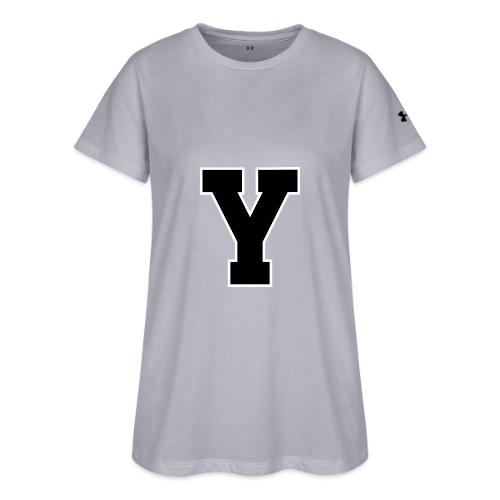 Varsity Letter Y Collegiate Alphabet Art - Under Armour Women's Athletic 2.0 T-Shirt