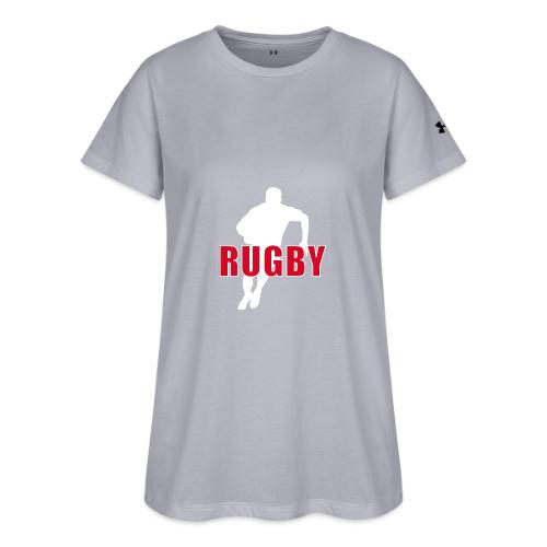 Bold Rugby Action Silhouette - Under Armour Women's Athletic 2.0 T-Shirt