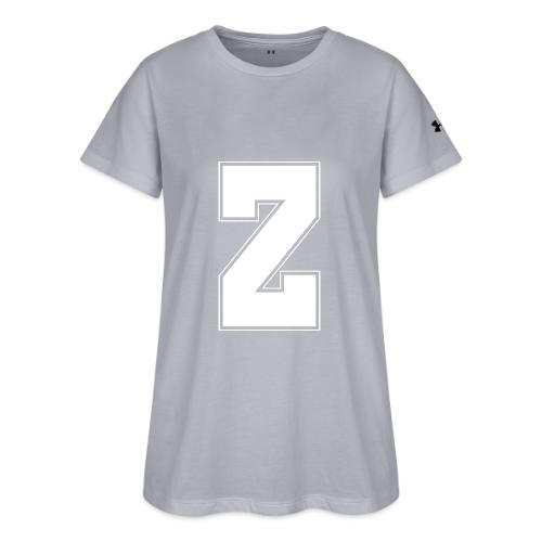 White Letter Z – Varsity Alphabet Monogram - Under Armour Women's Athletic 2.0 T-Shirt