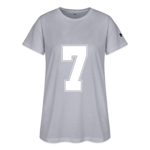 White Number 7 – Varsity Font - Under Armour Women's Athletic 2.0 T-Shirt