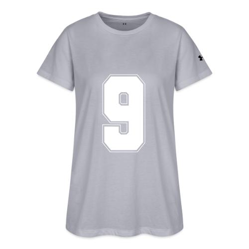 White Number 9 – Varsity Font - Under Armour Women's Athletic 2.0 T-Shirt