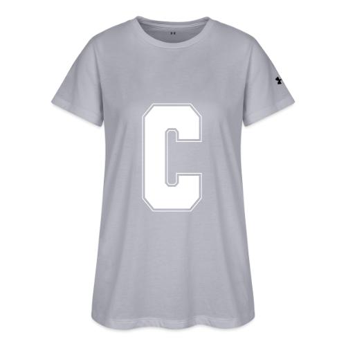White Letter C – Varsity Alphabet Monogram - Under Armour Women's Athletic 2.0 T-Shirt