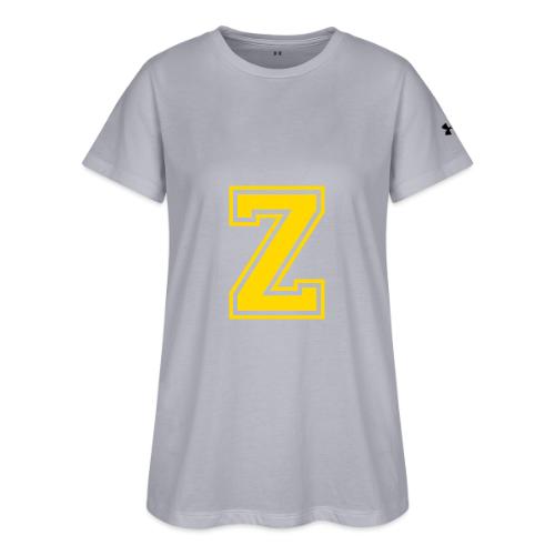 Letter Z – Capital Athletic Alphabet Monogram - Under Armour Women's Athletic 2.0 T-Shirt