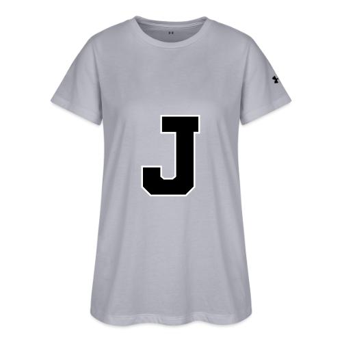Varsity Letter J Athletic Alphabet Graphic - Under Armour Women's Athletic 2.0 T-Shirt