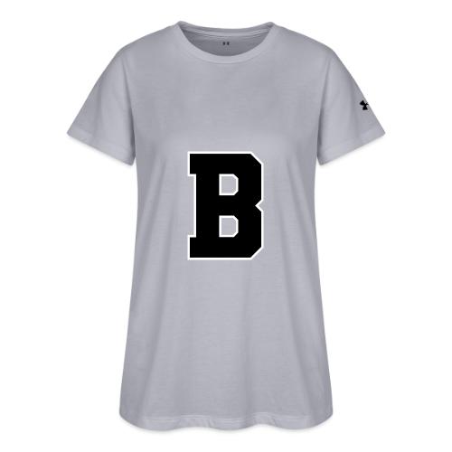 Varsity Letter B Athletic Alphabet Graphic - Under Armour Women's Athletic 2.0 T-Shirt