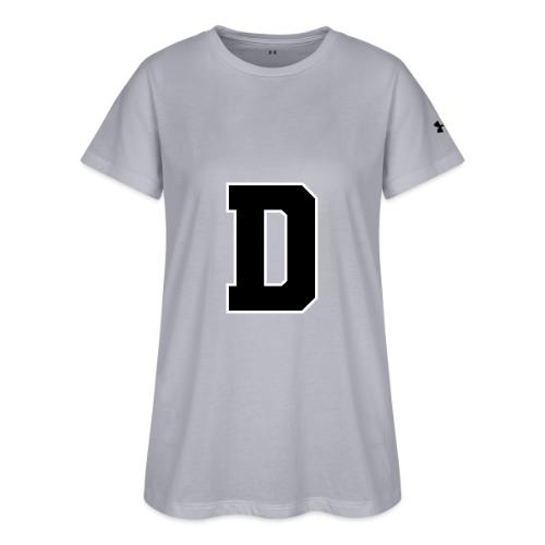 Varsity Letter D Athletic Alphabet Design - Under Armour Women's Athletic 2.0 T-Shirt