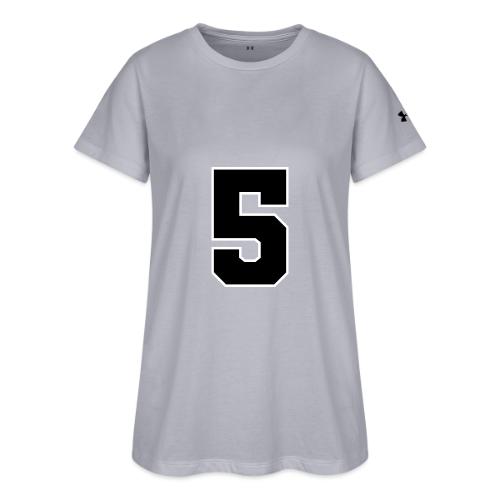 Varsity Number 5 Athletic Design - Under Armour Women's Athletic 2.0 T-Shirt