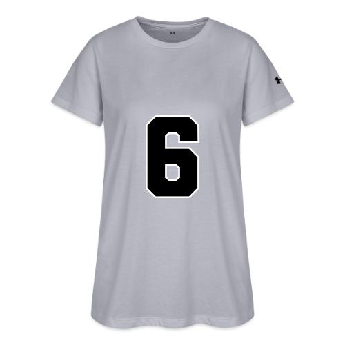 Varsity Number 6 Sports Font - Under Armour Women's Athletic 2.0 T-Shirt